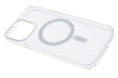 Чехол-накладка для iPhone 13 Pro Max Clear TPU поддержка MagSafe прозрачный коробка оптом, в розницу Центр Компаньон фото 2