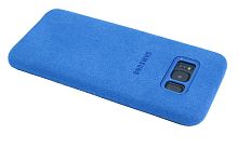 Купить Чехол-накладка для Samsung G950H S8 ALCANTARA CASE синий оптом, в розницу в ОРЦ Компаньон