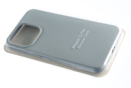 Чехол-накладка для iPhone 13 Pro SILICONE CASE закрытый светло-серый (26) оптом, в розницу Центр Компаньон фото 2