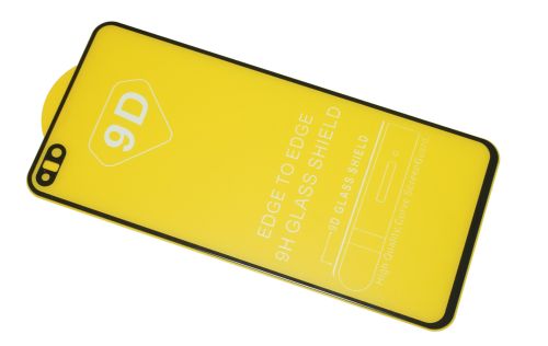 Защитное стекло для HUAWEI P40 FULL GLUE (желтая основа) пакет черный оптом, в розницу Центр Компаньон фото 2