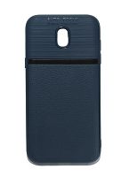 Купить Чехол-накладка для Samsung J530F J5 2017 NEW LINE LITCHI TPU синий оптом, в розницу в ОРЦ Компаньон