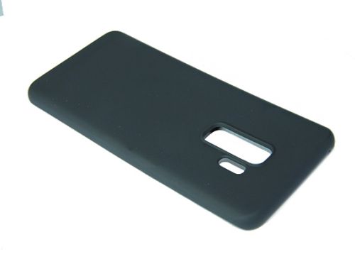 Чехол-накладка для Samsung G965F S9 Plus SOFT TOUCH TPU ЛОГО черный оптом, в розницу Центр Компаньон фото 2