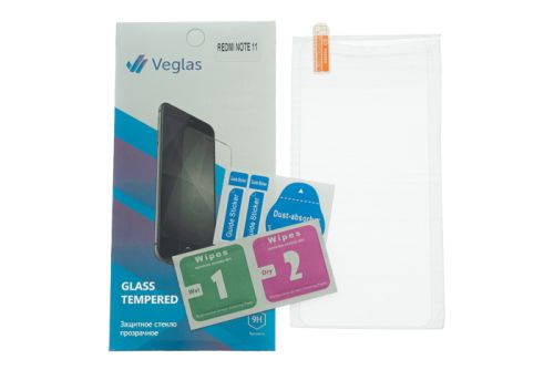 Защитное стекло для XIAOMI Redmi Note 11 VEGLAS Clear 0.33mm картон оптом, в розницу Центр Компаньон фото 2