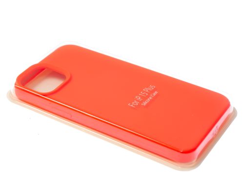 Чехол-накладка для iPhone 15 Plus SILICONE CASE закрытый ярко-розовый (29) оптом, в розницу Центр Компаньон фото 2