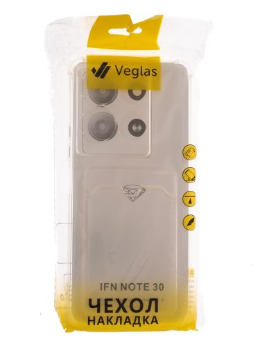 Чехол-накладка для INFINIX Note 30 VEGLAS Air Pocket прозрачный оптом, в розницу Центр Компаньон фото 4