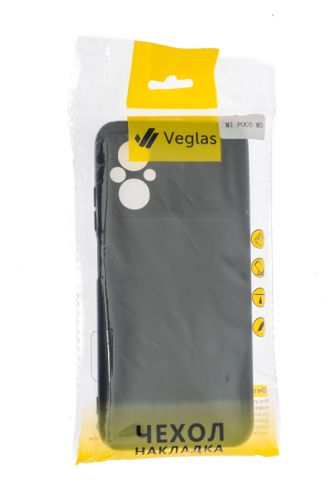 Чехол-накладка для XIAOMI Poco M5 VEGLAS Air Matte черный оптом, в розницу Центр Компаньон фото 3