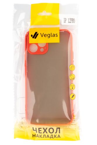 Чехол-накладка для iPhone 12 Pro VEGLAS Fog красный оптом, в розницу Центр Компаньон фото 3