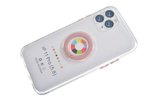 Чехол-накладка для iPhone 11 Pro NEW RING TPU розовый оптом, в розницу Центр Компаньон фото 2