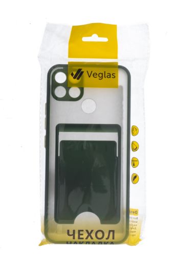 Чехол-накладка для REALME C21Y VEGLAS Fog Pocket зеленый оптом, в розницу Центр Компаньон фото 3