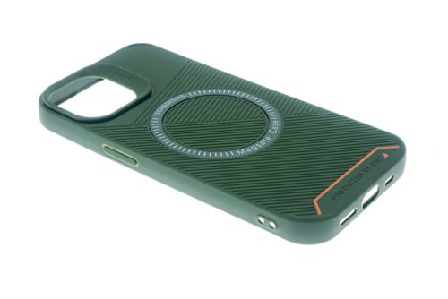 Чехол-накладка для iPhone 15 GEAR4 TPU поддержка MagSafe коробка зеленый оптом, в розницу Центр Компаньон фото 2
