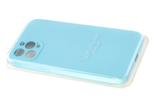 Чехол-накладка для iPhone 12 Pro Max VEGLAS SILICONE CASE NL Защита камеры светло-голубой (43) оптом, в розницу Центр Компаньон фото 2