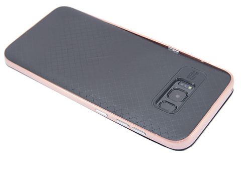 Чехол-накладка для Samsung G955H S8 Plus GRID CASE TPU+PC розовое золото оптом, в розницу Центр Компаньон фото 3