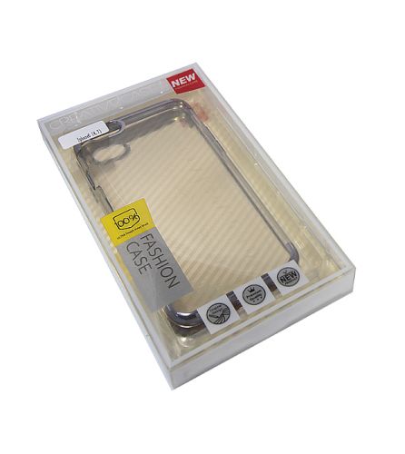 Чехол-накладка для iPhone 6/6S ELECTROPLATED TPU серебро оптом, в розницу Центр Компаньон фото 2