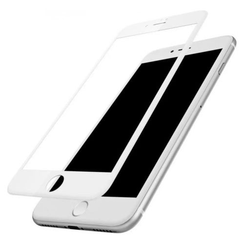 Защитное стекло для iPhone 8 (5.5) 3D пакет белый оптом, в розницу Центр Компаньон