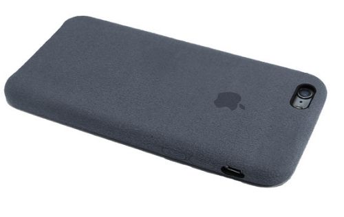 Чехол-накладка для iPhone 6/6S Plus  ALCANTARA CASE черный оптом, в розницу Центр Компаньон фото 3