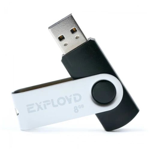 USB флэш карта 8 Gb USB 2.0 Exployd 530 черный оптом, в розницу Центр Компаньон фото 2