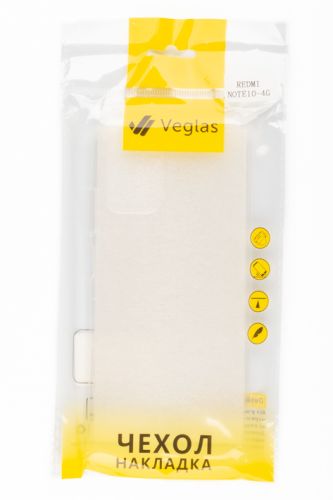 Чехол-накладка для XIAOMI Redmi Note 10/Note 10S VEGLAS Air прозрачный оптом, в розницу Центр Компаньон фото 3