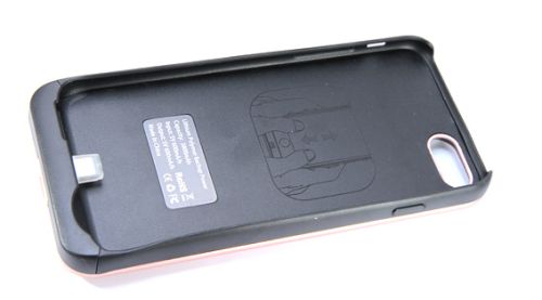 Внешний АКБ чехол для iPhone 7 (4.7) NYX 7-01 3800mAh розовое-золото оптом, в розницу Центр Компаньон фото 2