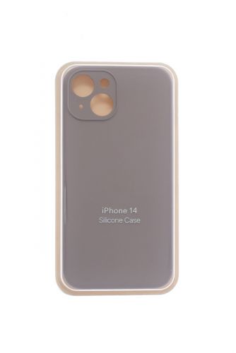 Чехол-накладка для iPhone 14 SILICONE CASE Защита камеры песочный (7) оптом, в розницу Центр Компаньон