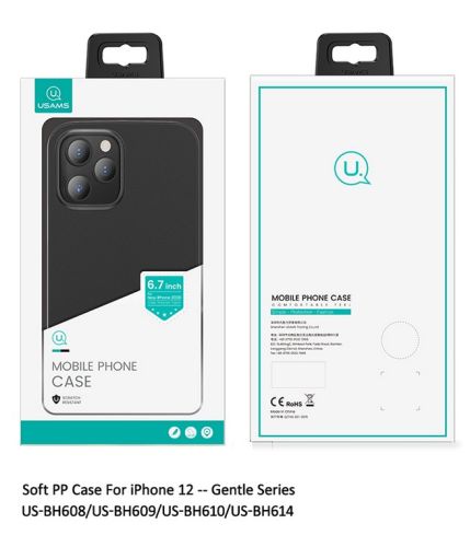 Чехол-накладка для iPhone 12 Mini USAMS US-BH608 Gentle прозрачно-белый оптом, в розницу Центр Компаньон фото 3