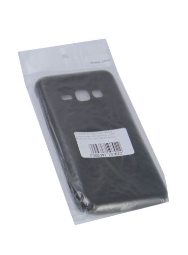 Чехол-накладка для Samsung J120F FASHION TPU матовый черный оптом, в розницу Центр Компаньон фото 2