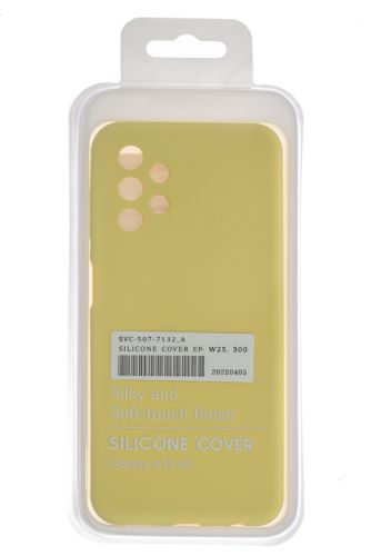 Чехол-накладка для Samsung A135F A13 SILICONE CASE OP закрытый желтый (20) оптом, в розницу Центр Компаньон фото 4