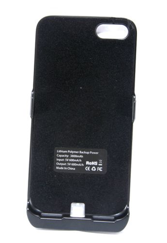 Внешний АКБ чехол для iPhone 7 (4.7) NYX 7-05 3800mAh черный оптом, в розницу Центр Компаньон фото 3