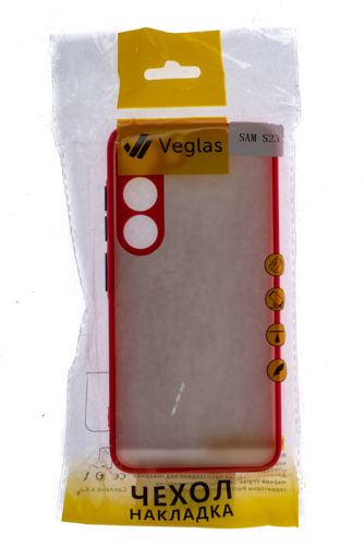 Чехол-накладка для Samsung S911B S23 VEGLAS Fog красный оптом, в розницу Центр Компаньон фото 3