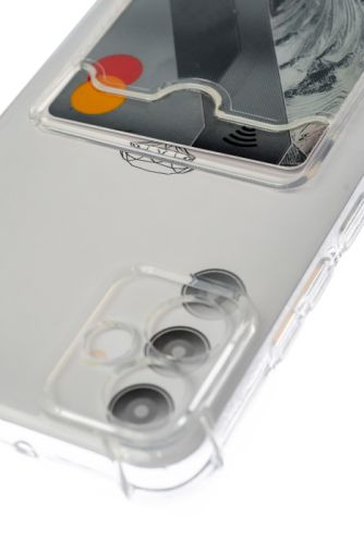 Чехол-накладка для Samsung A042F A04E VEGLAS Air Pocket прозрачный оптом, в розницу Центр Компаньон фото 2