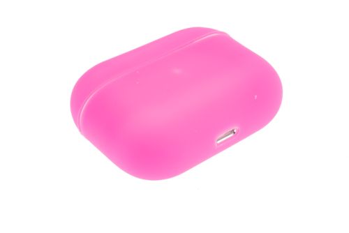 Чехол для наушников Airpods Pro Silicone без карабина ярко-розовый оптом, в розницу Центр Компаньон фото 3