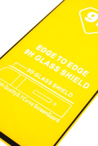 Защитное стекло для XIAOMI Poco M5S FULL GLUE (желтая основа) пакет черный оптом, в розницу Центр Компаньон фото 3