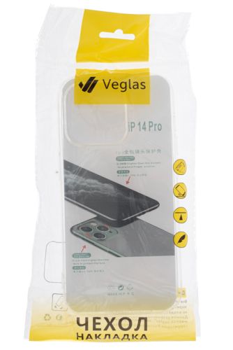 Чехол-накладка для iPhone 14 Pro VEGLAS Air Защита камеры прозрачный оптом, в розницу Центр Компаньон фото 3