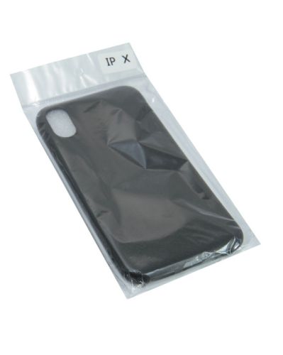 Чехол-накладка для iPhone X/XS FASHION LITCHI TPU черн оптом, в розницу Центр Компаньон фото 2