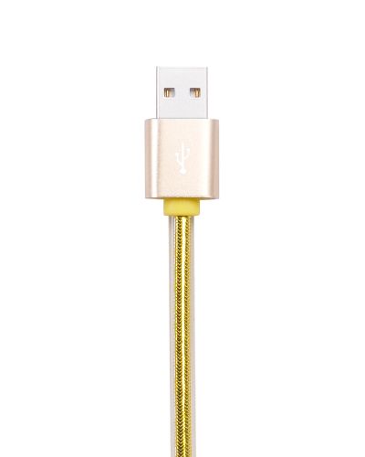 Кабель USB Lightning 8Pin HOCO UPL12 Smart Light золото оптом, в розницу Центр Компаньон фото 2