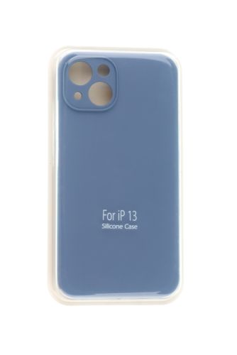 Чехол-накладка для iPhone 13 SILICONE CASE Защита камеры голубовато серый (46) оптом, в розницу Центр Компаньон