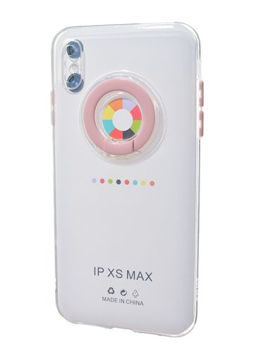 Чехол-накладка для iPhone XS Max NEW RING TPU розовый оптом, в розницу Центр Компаньон фото 2