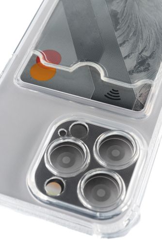 Чехол-накладка для iPhone 13 Pro VEGLAS Air Pocket прозрачный оптом, в розницу Центр Компаньон фото 3