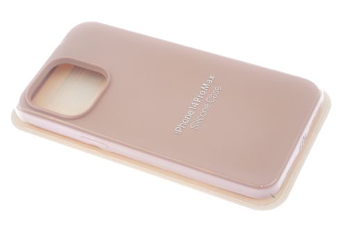 Чехол-накладка для iPhone 14 Pro Max SILICONE CASE закрытый светло-розовый (19) оптом, в розницу Центр Компаньон фото 2