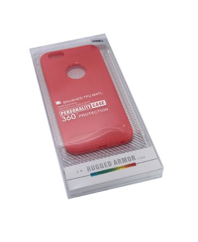 Чехол-накладка для iPhone 6/6S 009508 ANTISHOCK красный оптом, в розницу Центр Компаньон фото 3