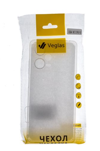 Чехол-накладка для XIAOMI Redmi Note 12 Pro 5G VEGLAS Air прозрачный оптом, в розницу Центр Компаньон фото 3
