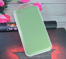 Купить Чехол-накладка для iPhone XS Max SILICONE CASE оливковый (1) оптом, в розницу в ОРЦ Компаньон