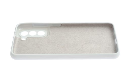Чехол-накладка для Samsung G9900F S21 FE SILICONE CASE NL OP закрытый белый (9) оптом, в розницу Центр Компаньон фото 3