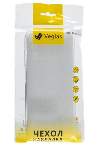Чехол-накладка для Samsung A037F A03S VEGLAS Air прозрачный оптом, в розницу Центр Компаньон фото 3