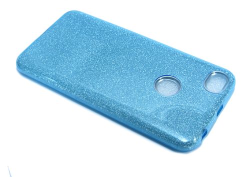 Чехол-накладка для XIAOMI Redmi Note 5A Prime JZZS Shinny 3в1 TPU синяя оптом, в розницу Центр Компаньон фото 3