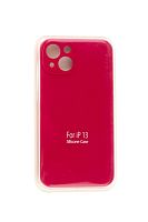Купить Чехол-накладка для iPhone 13 VEGLAS SILICONE CASE NL Защита камеры вишневый (36) оптом, в розницу в ОРЦ Компаньон