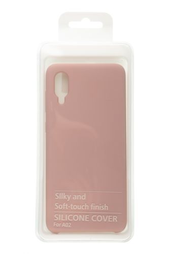 Чехол-накладка для Samsung A022G A02 SILICONE CASE NL OP светло-розовый (18) оптом, в розницу Центр Компаньон фото 4
