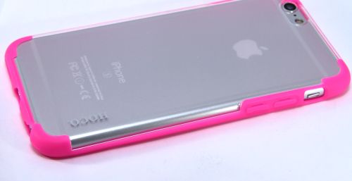 Чехол-накладка для iPhone 6/6S HOCO STEEL PC+TPU розовый оптом, в розницу Центр Компаньон фото 5