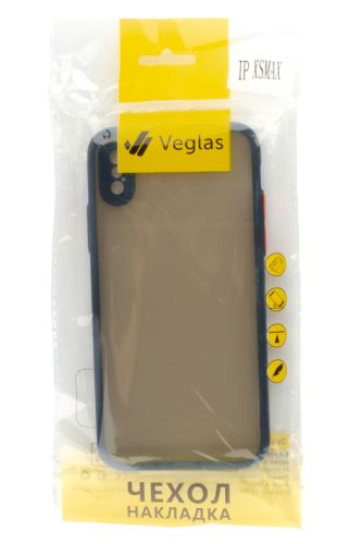 Чехол-накладка для iPhone XS Max VEGLAS Fog синий оптом, в розницу Центр Компаньон фото 3