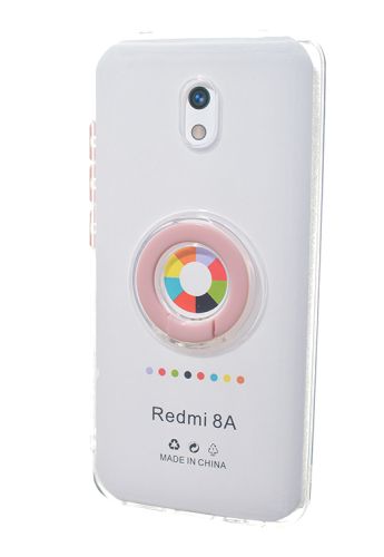 Чехол-накладка для XIAOMI Redmi 8A NEW RING TPU розовый оптом, в розницу Центр Компаньон фото 2