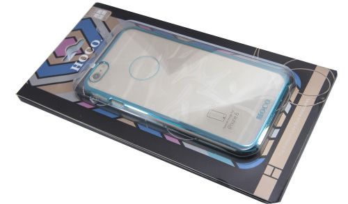 Чехол-накладка для iPhone 6/6S HOCO TRANSPARENT синий оптом, в розницу Центр Компаньон фото 2